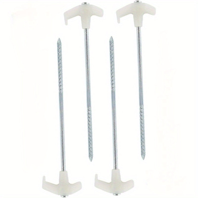 4pcs Glow in the Dark Tent Pegs for Camping Canopy