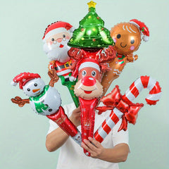 Christmas Stick Balloons Hairpins Headbands Headdresses Party Decoration Props