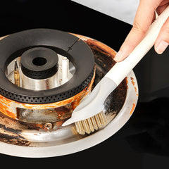 3-in-1 Kitchen Cleaning Brush Stainless Steel Scraper