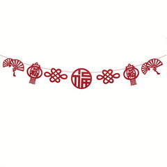 3pcs Chinese Years Party Decoration Banner Spring Hanging Ornaments