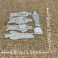 Metal Cutting Dies Stencils for Card Making Scrapbooking Music Band Decor