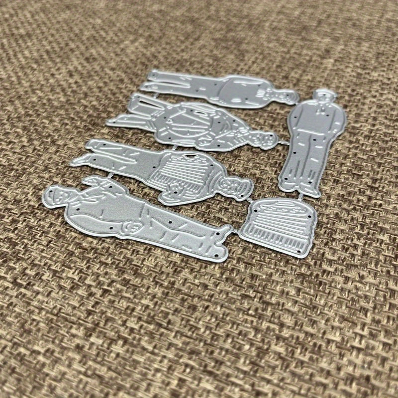 Metal Cutting Dies Stencils for Card Making Scrapbooking Music Band Decor