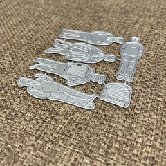 Metal Cutting Dies Stencils for Card Making Scrapbooking Music Band Decor