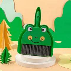Mini Desktop Broom Dustpan Set Household Student Cleaning Supplies