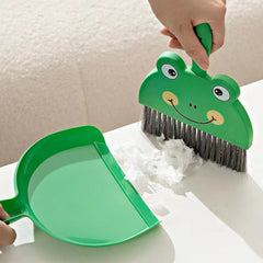 Mini Desktop Broom Dustpan Set Household Student Cleaning Supplies