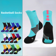 1pc Basketball Sock Unisex Running Sports Sock Badminton Sock