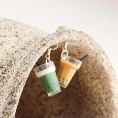 Milk Coffee Drink Resin Charms Pendant for Jewelry Making