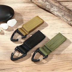 Portable Nylon Keychain Clips for Outdoor Camping