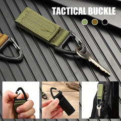 Portable Nylon Keychain Clips for Outdoor Camping