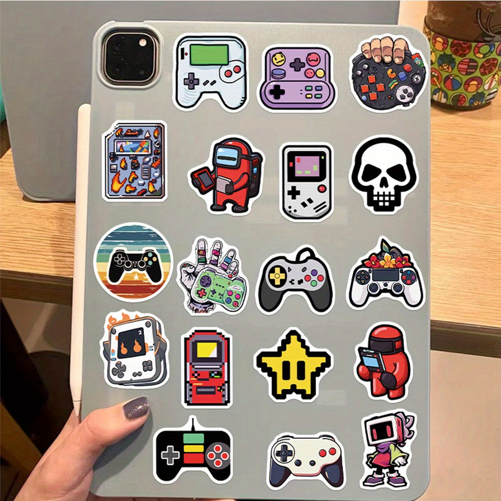 Vintage Video Game Waterproof DIY Vinyl Stickers for Trunk Guitar Skateboard