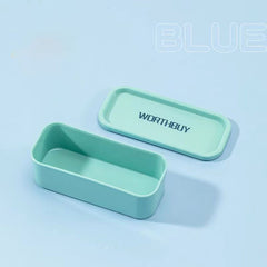 Portable Cotton Swab Box Dental Floss Case Storage Organizer