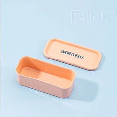 Portable Cotton Swab Box Dental Floss Case Storage Organizer