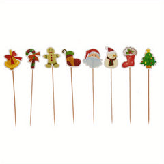 Xmas Paper Cup Set Bronzing Party Tableware