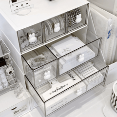 Desktop Drawer Storage Box Hairpin Makeup Organizer