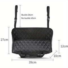 Car Storage Set: Hanging Bag, Seat Back Hooks, Duck Pendant