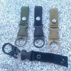 2pcs Nylon Water Bottle Hanging Buckle Multifunctional Carabiner Clip