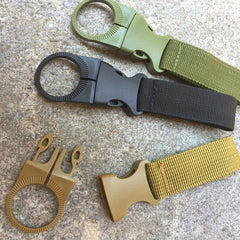 2pcs Nylon Water Bottle Hanging Buckle Multifunctional Carabiner Clip