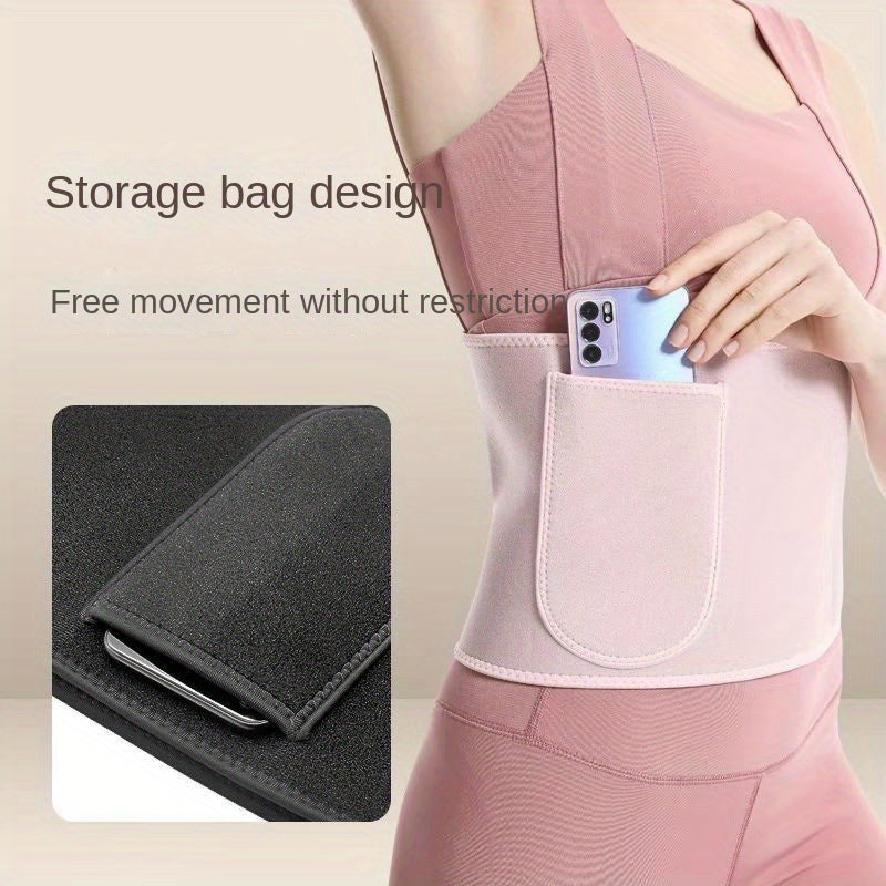 Fitness Sweating Belt for Waist Fat Burning Body Shaping