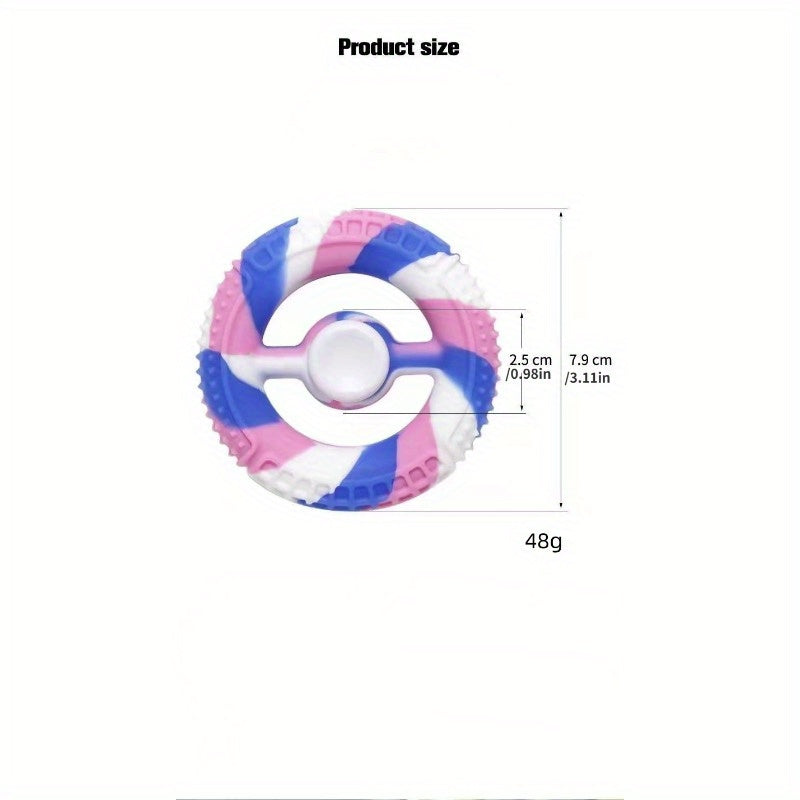 Silicone Fidget Spinner Grip Device Adult Hand Training Toy