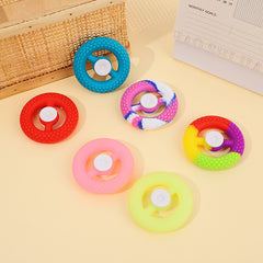 Silicone Fidget Spinner Grip Device Adult Hand Training Toy