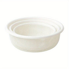 3pcs Reusable Fruit & Veg Washing Baskets Home Outdoor