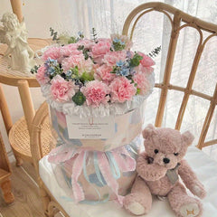 10 Sheets Fragrance Bouquet Setting Sheet Liner Card Paper Flower Packaging