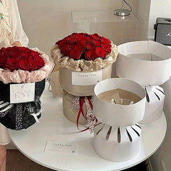 10 Sheets Fragrance Bouquet Setting Sheet Liner Card Paper Flower Packaging