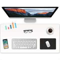 Clear Writing Desk Pad Heat Resistant Waterproof PVC Durable Desk Protect Mat