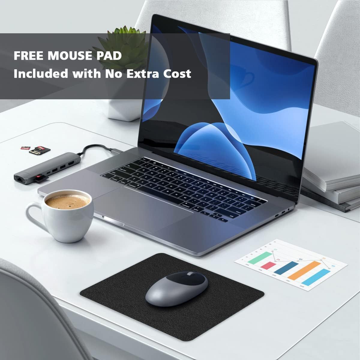 Clear Writing Desk Pad Heat Resistant Waterproof PVC Durable Desk Protect Mat