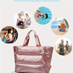 Yoga Fitness Travel Bag Dry Wet Separation Swimming Portable Storage Bag