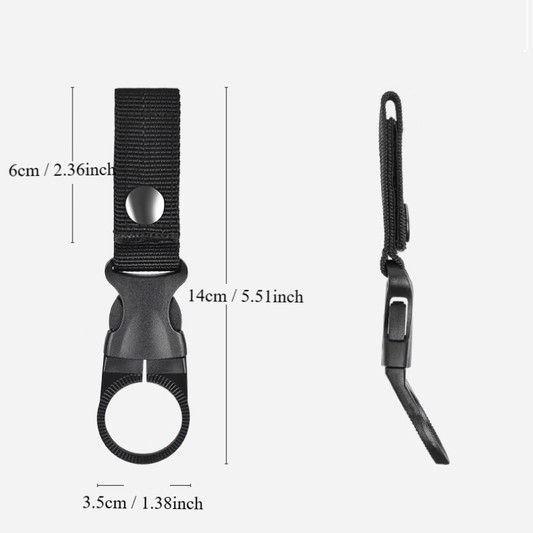 Nylon Bottle Hanging Buckle for Outdoor Camping