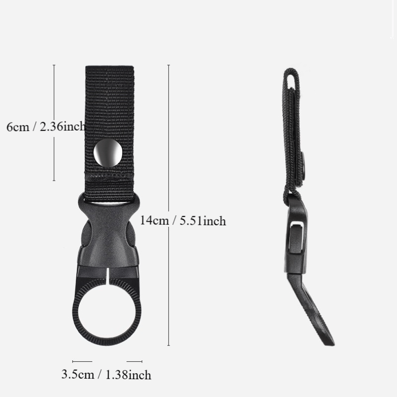 Nylon Bottle Hanging Buckle for Outdoor Camping