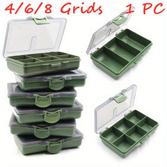 Waterproof Storage Box 4 6 8 Compartments Fishing Tackle Box
