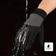 Men's Winter Warm Windproof Gloves Waterproof Touch Screen Gloves