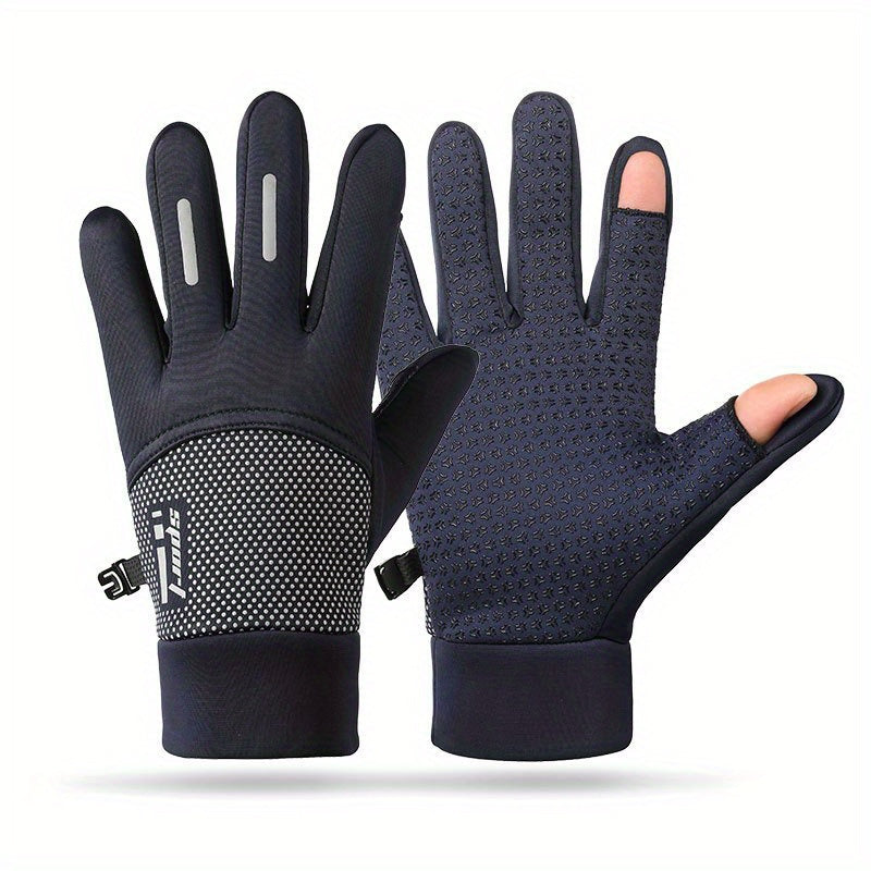 Men's Winter Warm Windproof Gloves Waterproof Touch Screen Gloves