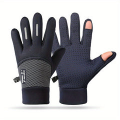 Men's Winter Warm Windproof Gloves Waterproof Touch Screen Gloves