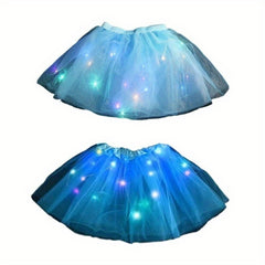 LED Glowing Tulle Skirt for Ballet Performances