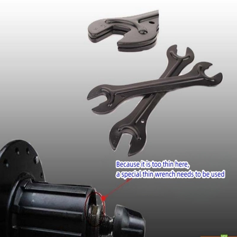2Pcs Bike Removal Tool Kit For Front And Rear Nuts