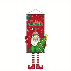 Christmas Hanging Decoration Party Supplies Creative Cartoon Background Cloth