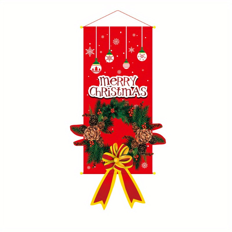 Christmas Hanging Decoration Party Supplies Creative Cartoon Background Cloth