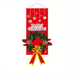 Christmas Hanging Decoration Party Supplies Creative Cartoon Background Cloth