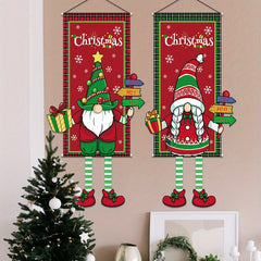Christmas Hanging Decoration Party Supplies Creative Cartoon Background Cloth