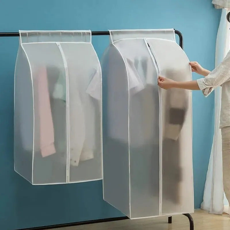 Transparent Suit Dust Cover Bags Hanging Clothes Storage Bags