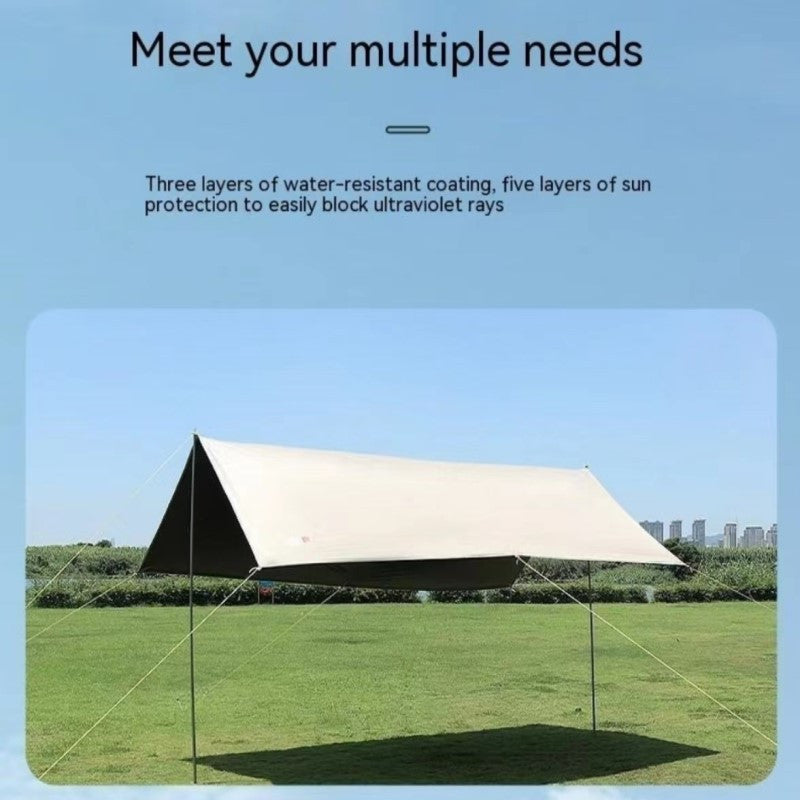 Waterproof UV Protection Canopy Tent Outdoor Awning for Camping