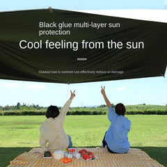 Waterproof UV Protection Canopy Tent Outdoor Awning for Camping