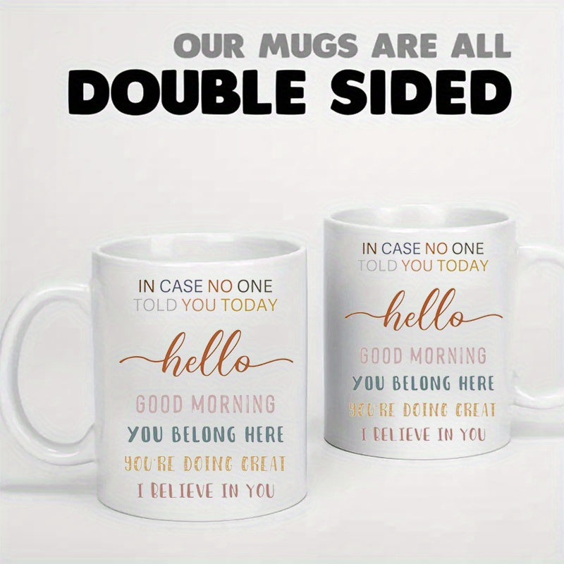 11oz Ceramic Cup for Christmas Weddings Birthdays Gift