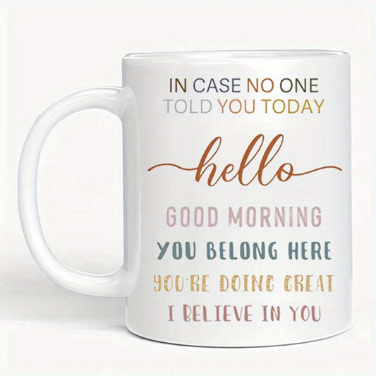11oz Ceramic Cup for Christmas Weddings Birthdays Gift