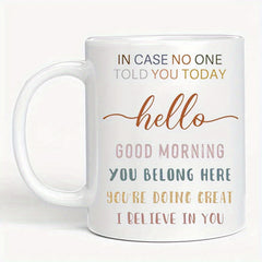 11oz Ceramic Cup for Christmas Weddings Birthdays Gift