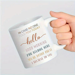 11oz Ceramic Cup for Christmas Weddings Birthdays Gift