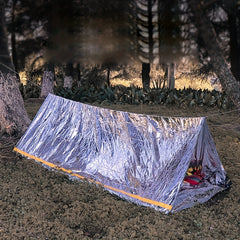 Portable Aluminum Film Tent Emergency Shelter for Outdoor Camping
